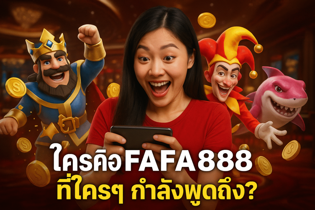 ใครคือ FAFA888 ที่ใครๆ กำลังพูดถึง?