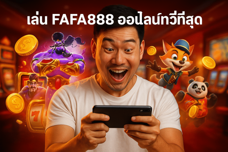 เล่น FAFA888 ออนไลน์ทางไหนดีที่สุด