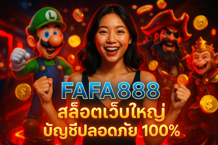 FAFA888 สล็อตเว็บใหญ่ บัญชีปลอดภัย 100%