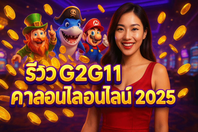 รีวิว G2G11 คาสิโนออนไลน์ 2025