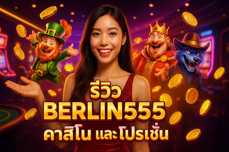 รีวิว คาสิโนและโปรโมชั่นของ BERLIN555